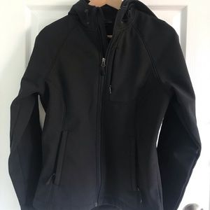 KIRKLAND Black Windbreaker Jacket